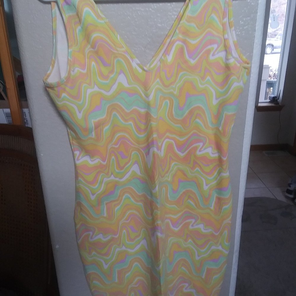 Retro mini dress